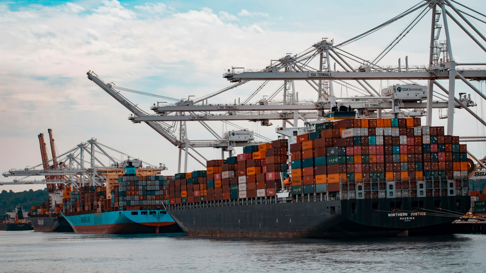 Container port operations — SeaSound Transport intermodal drayage