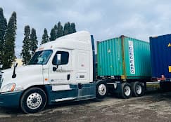 SeaSound fleet truck at distribution facility